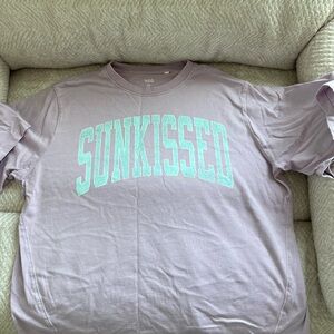 DSG Lavender Tee with Mint Graphic